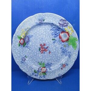 Spode Copeland "Wild Flower" Antique 10 3/4" Dinner Plate